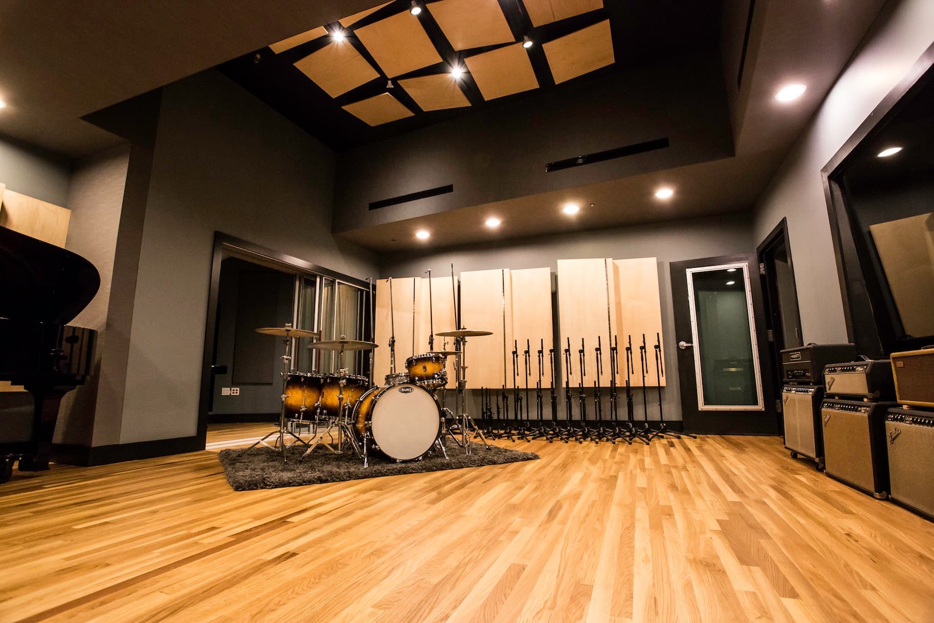 Sound studio acoustic fit-out